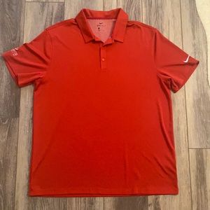 XL Mens Nike Dri-Fit Red Polo, Like New